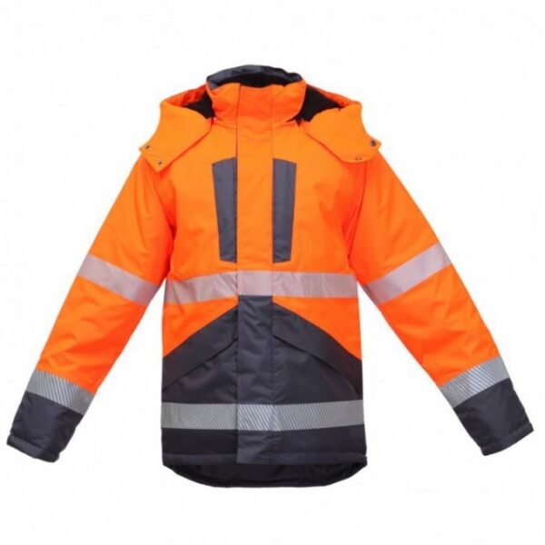 Winter jacket FB-8965OX HV Orange / Navy FB-8965OX picture#0