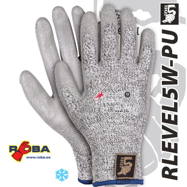 Safety cut-resistant gloves RLEVEL5W-PU RLEVEL5W-PU picture#0