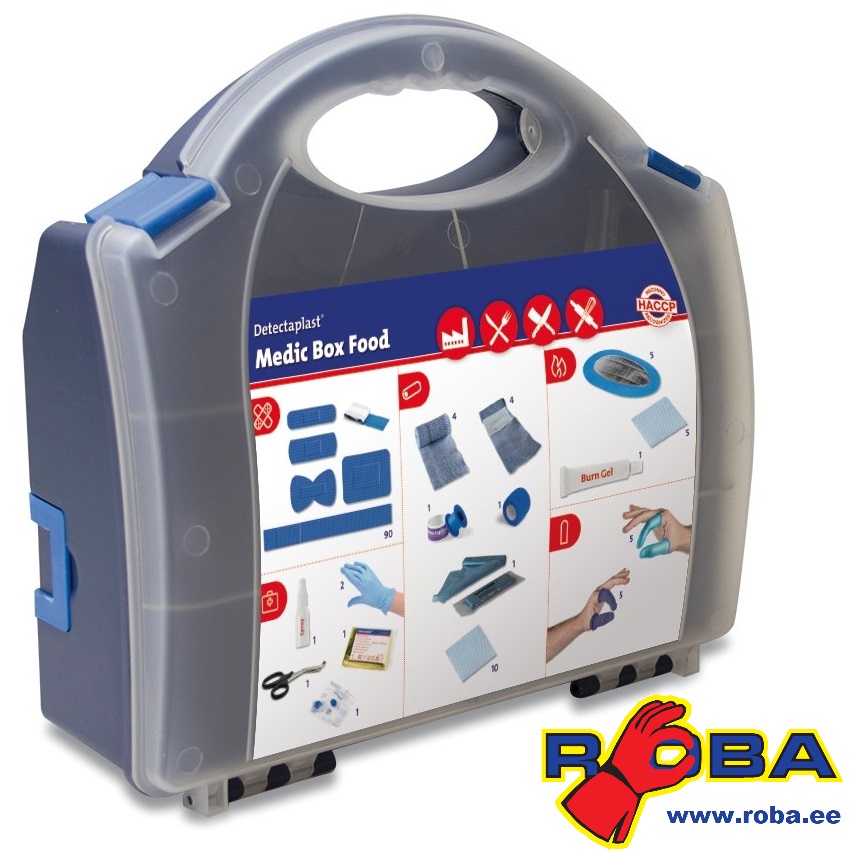 Toitlustuse Esmaabipakk Detectaplast L 9030 DP9030 picture#1 Toitlustuse Esmaabipakk Detectaplast L 9030 DP9030 picture#1