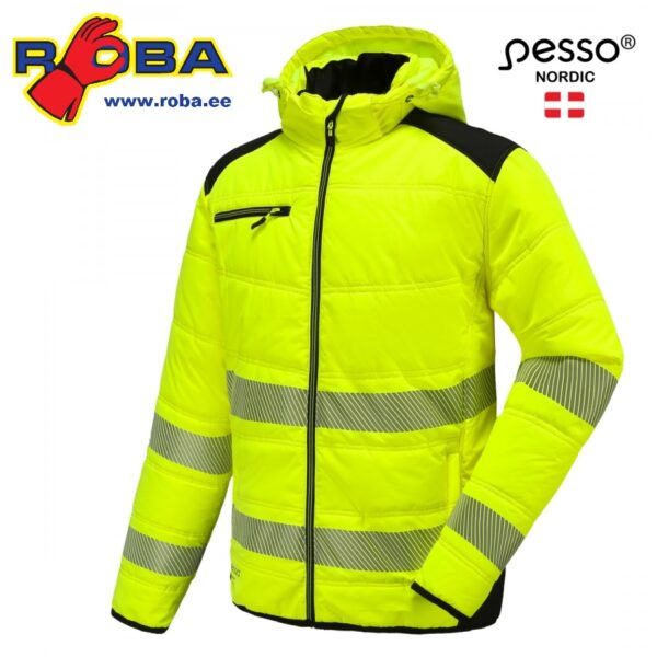 High visibility jacket Lyra yellow/black( Pesso ) LYRA_Y picture#0