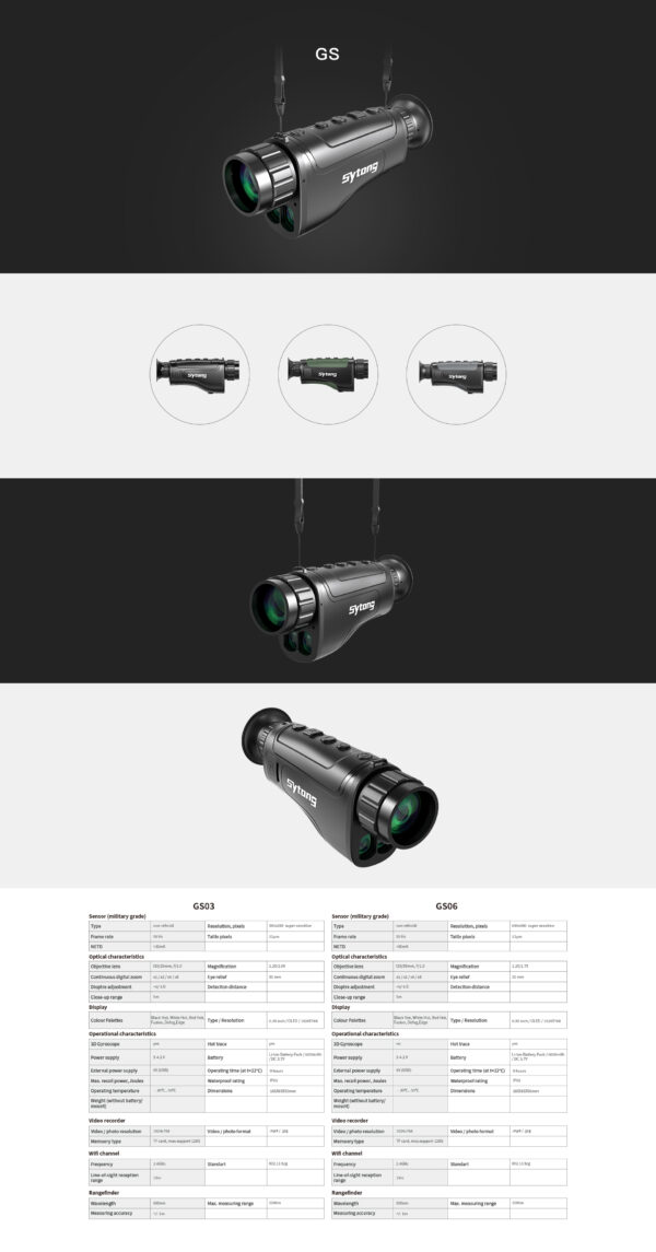 Thermal monocular Sytong with LRF GS03-25LRF  GS03-25LRF picture#3