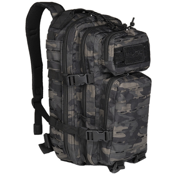 Dark camo laser cut assault backpack 20L 14002680 picture#0