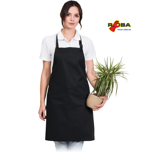 Apron with adjustable neck FPB-CLASSIC-B black FPB-CLASSIC-B picture#0