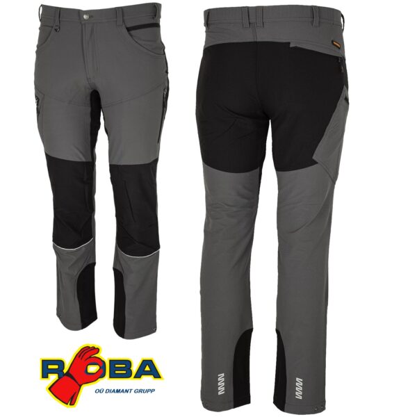 BENNON FOBOS Stretch Waistpants Grey 0635130020 picture#0