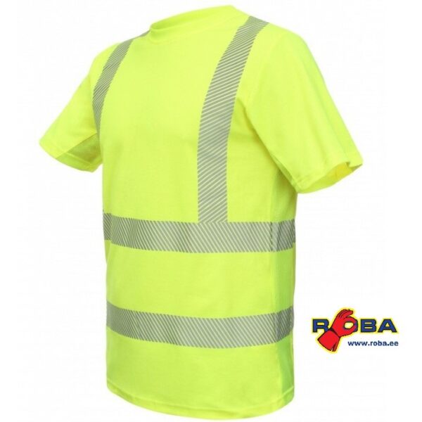 Safety Hi-Vis T-shirt FB-S171G Yellow  FB-S171G picture#2