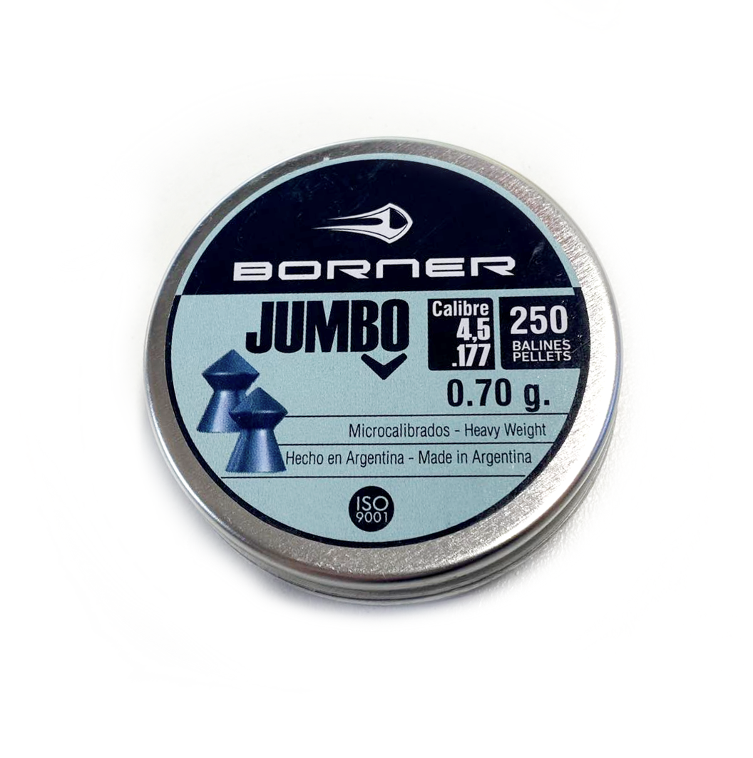 Diaboolid Borner "Jumbo" 0,70 g 4.5mm (250 tk) 00184656 picture#0 Diaboolid Borner "Jumbo" 0,70 g 4.5mm (250 tk) 00184656 picture#0