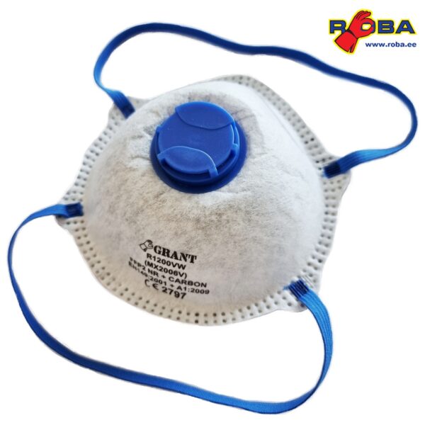 Folding Respirator FFP2 NR + carbon R1200VW R1200VW picture#0