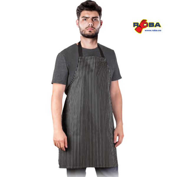 Apron with adjustable neck FPB-CLASSIC-B black FPB-STRAP-BW picture#0