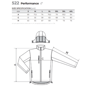 Softshell jope meestele Performance 522 522 picture#18