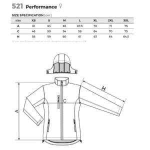 Performance Jacket for women's 521 521 picture#18