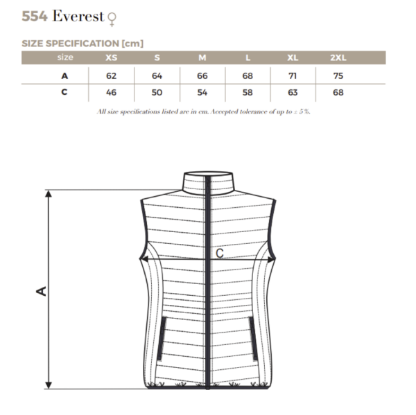 Naiste vest Everest 554 554 picture#15