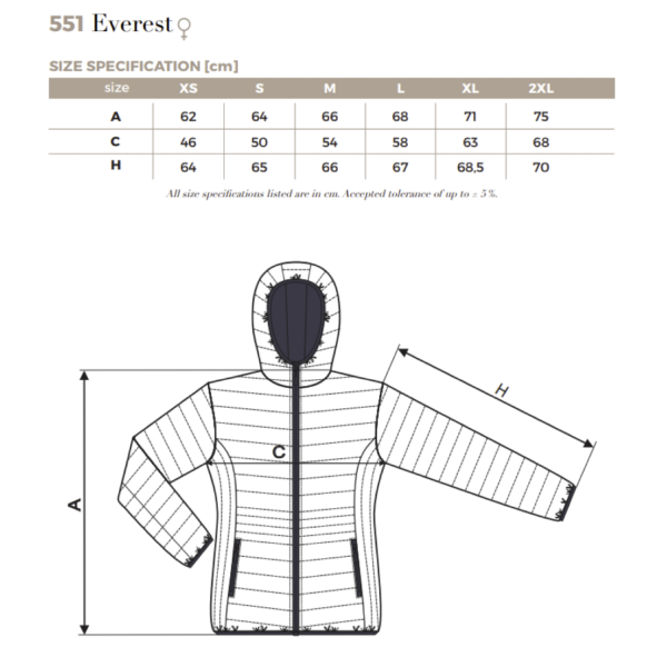 Naiste jope Everest 551 551 picture#15