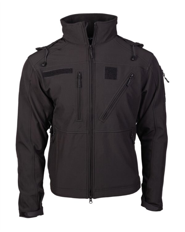 SCU 14 BLACK SOFTSHELL JOPE 10864002 picture#0