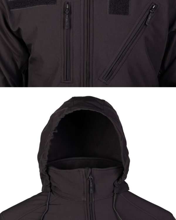 SCU 14 BLACK SOFTSHELL JACKET 10864002 picture#1