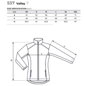 Женская софтшелл куртка Valley 537 537 picture#12