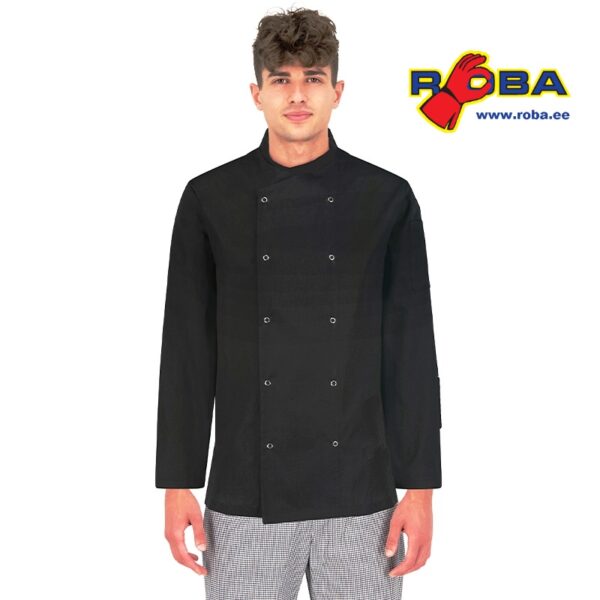 Chefs jacket NOZOMI LS 301807, black 301807 picture#3