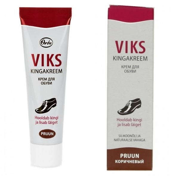 Крем для обуви VIKS 50 гр. Коричневый VIKS-pruun picture#0 Крем для обуви VIKS 50 гр. Коричневый VIKS-pruun picture#0