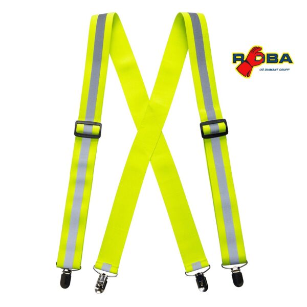 HV56 - Hi-Vis Trousers Braces Yellow HV56 picture#0