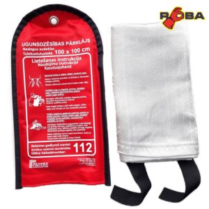 Fire extinguishing mat 100 x 100 cm Tulevaip100 picture#0