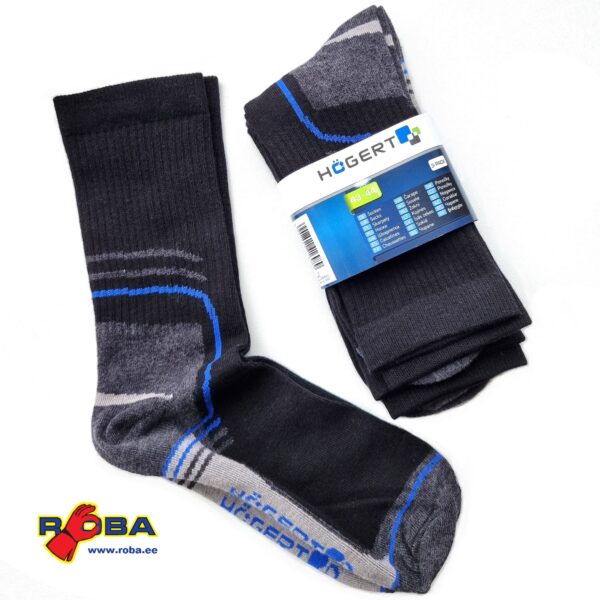 Long black socks KAHL HÖGERT HT5K451-1 (3 pairs) HT5K451-1 picture#3