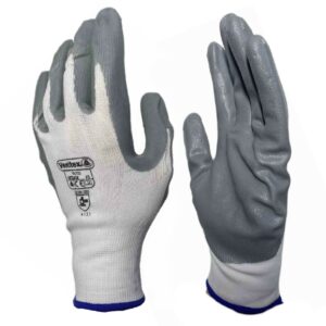 Mechanical nitrile gloves VE722 white/grey color VE722  picture#0