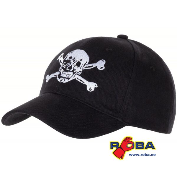 BB Cap, flat, "Skull", black 10383A picture#0