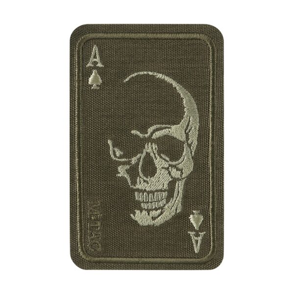 Ranger Green FACE OF WAR patch (Ace of spades with skull) 51389023 picture#0