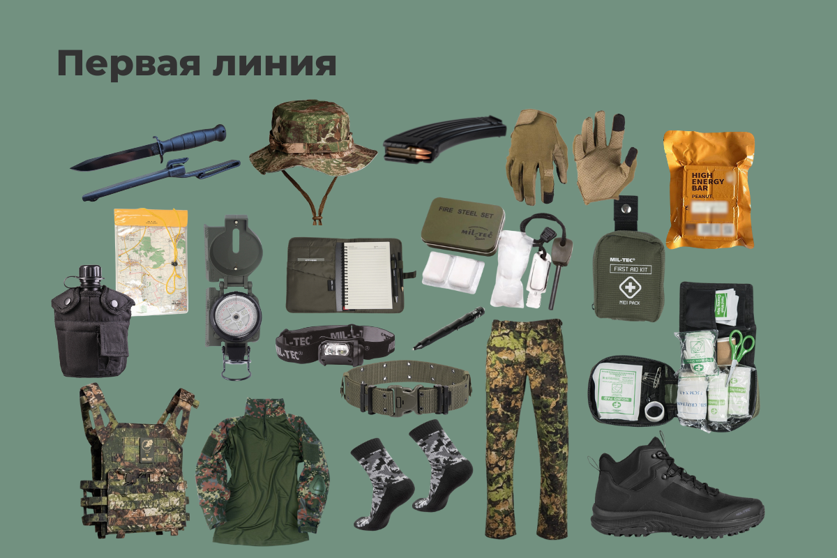 Как упаковывать снаряжение в поход - первый слой