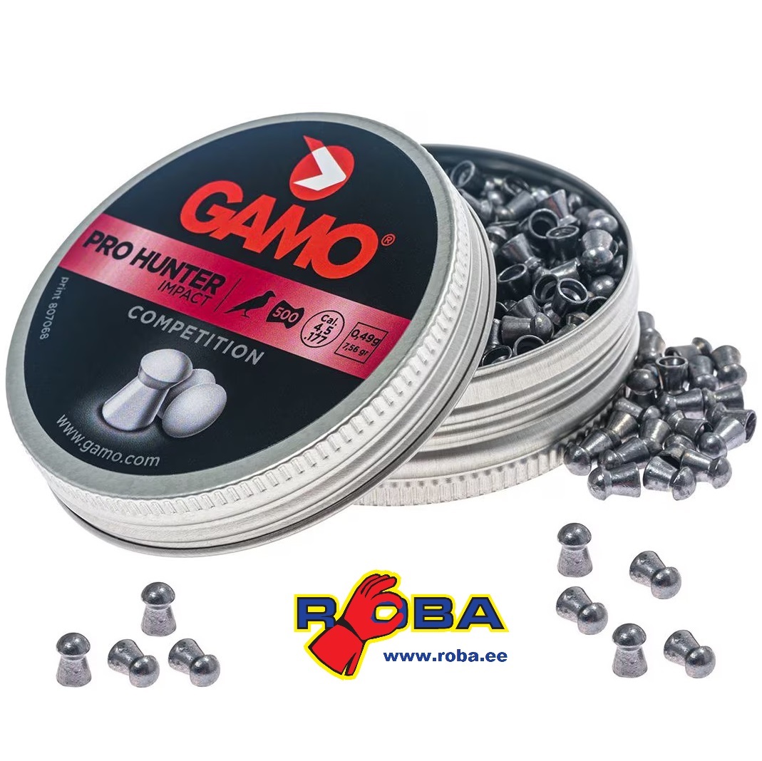 Пули Gamo Pro Hunter 4,5 мм 500 шт. 0,49г/7,56гр 2016 picture#0 Пули Gamo Pro Hunter 4,5 мм 500 шт. 0,49г/7,56гр 2016 picture#0