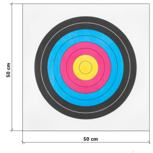 Archery Target 50x50cm - 10 pcs 9100 picture#0