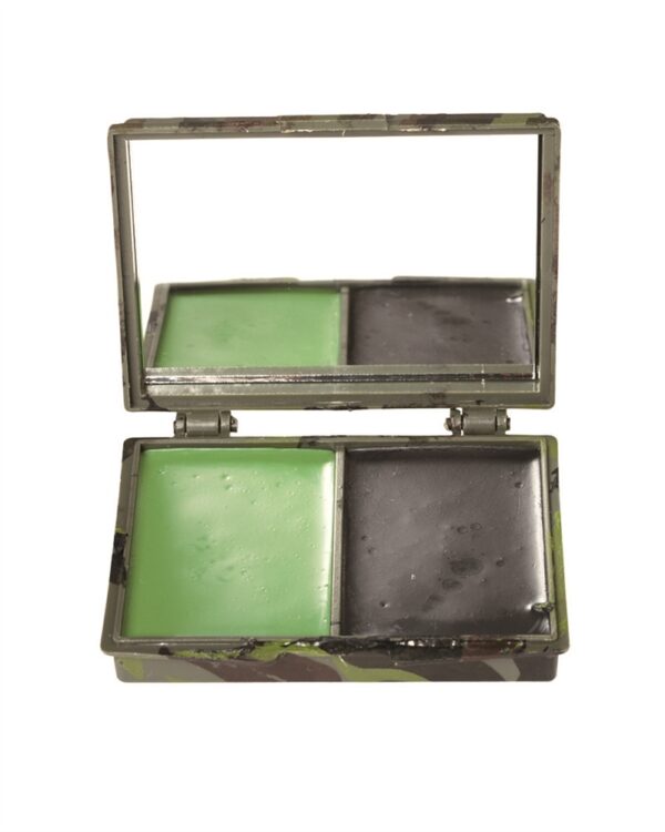 CAMO 2 COLORS FACE PAINT SET W. MIRROR 17816345 picture#0