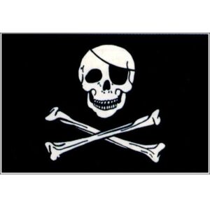 FLAG PIRATE ´JOLLY ROGER´ 90 x 150 cm 170432 picture#0