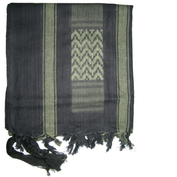 BLACK/O.D. SHEMAGH SCARF 161040 161040 picture#0