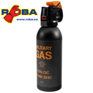 Перцовый баллончик Military Gas 330 мл - конус 71216 picture#0