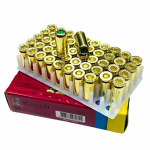 Blank Cartridges Kaiser 9 mm PAK steel case brass plated /50 pcs 500.S.K9 picture#1