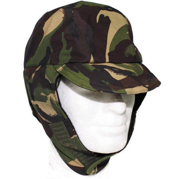 GB Winter Cap, "Cold Weather", DPM camo, Goretex, used 610048 picture#1