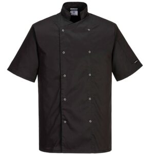 Black cook`s jacket CUMBRIA C733 C733 picture#0