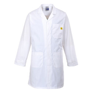 Anti-Static ESD Coat, Hamilton AS10W white AS10W picture#0