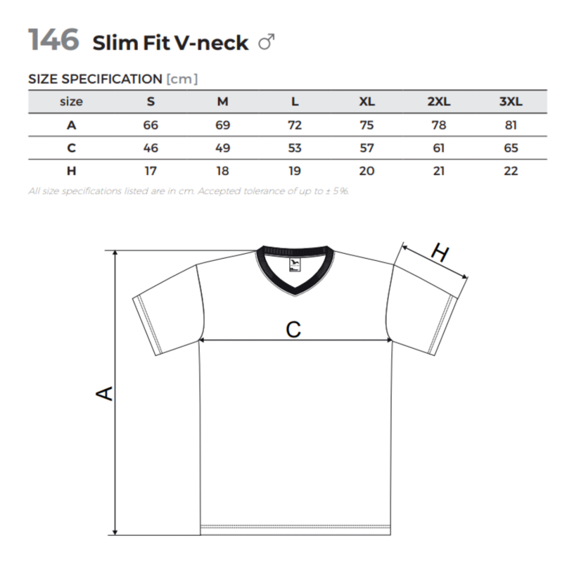 Slim Fit V-neck T-shirt 146 146 picture#42 Slim Fit V-neck T-shirt 146 146 picture#42