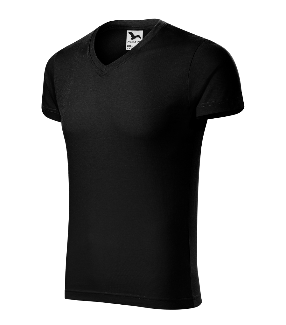 Slim Fit V-neck T-shirt 146 146 picture#3 Slim Fit V-neck T-shirt 146 146 picture#3