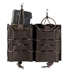 BLACK OPEN TOP FLEX MAGAZINE POUCH DOUBLE 13497402 picture#0