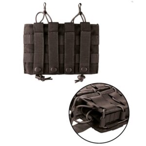 BLACK OPEN TOP FLEX MAGAZINE POUCH DOUBLE 13497402 picture#1