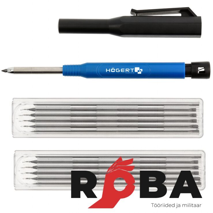 Automaatne grafiit pliiats HOEGERT HT3B782 vahetatavate varrastega HT3B782 picture#2 Automaatne grafiit pliiats HOEGERT HT3B782 vahetatavate varrastega HT3B782 picture#2