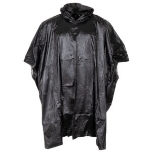 Poncho, Vinyl, black, ca. 200 x 127 cm, 0.12 mm 08201 picture#0