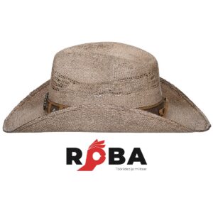 Straw Hat, "Colorado", with hat band, brown 10757 picture#1