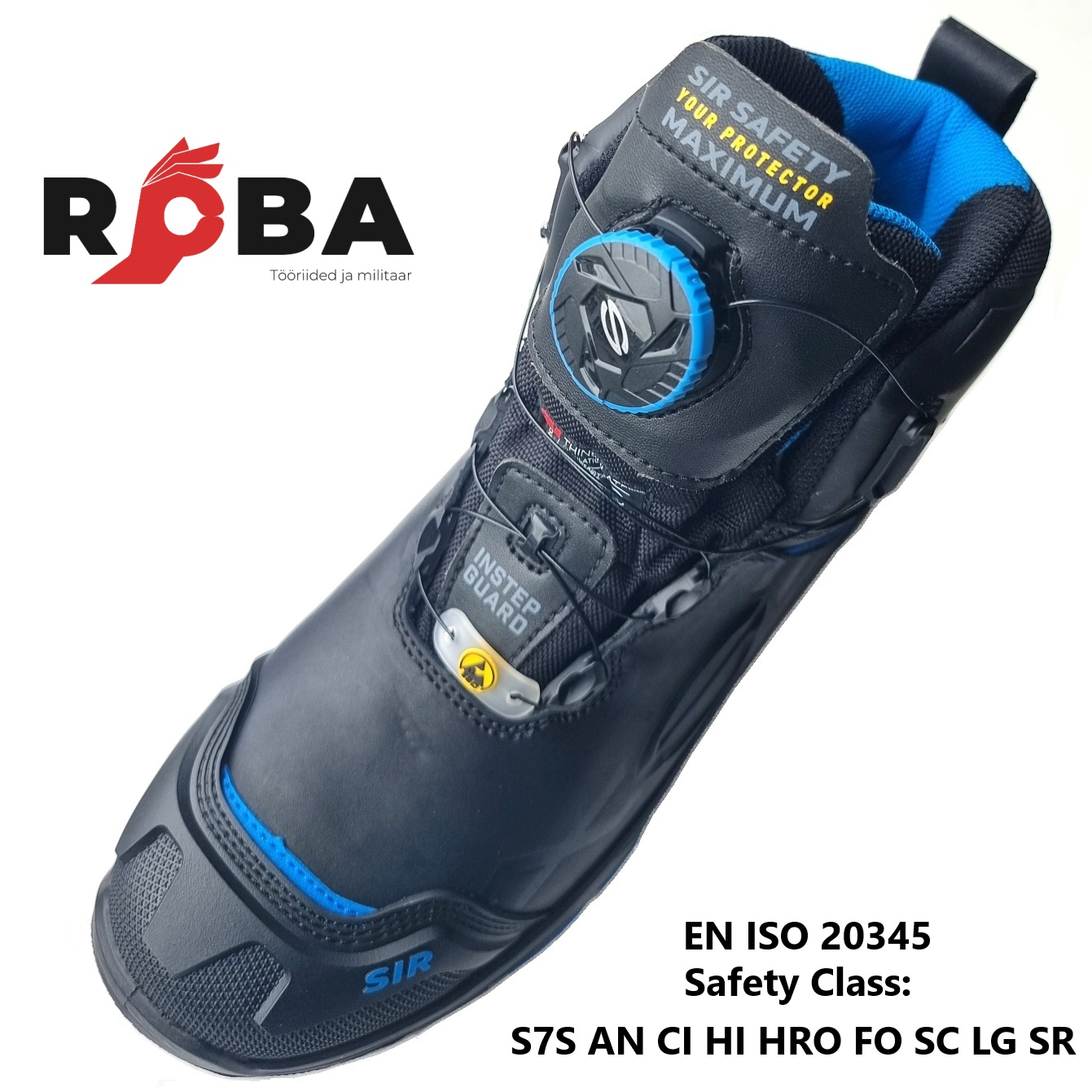 Sir Safety NORDISK ankle high shoe S7S AN CI HI HRO FO SC LG SR MB3326Z9 picture#1 Sir Safety NORDISK ankle high shoe S7S AN CI HI HRO FO SC LG SR MB3326Z9 picture#1