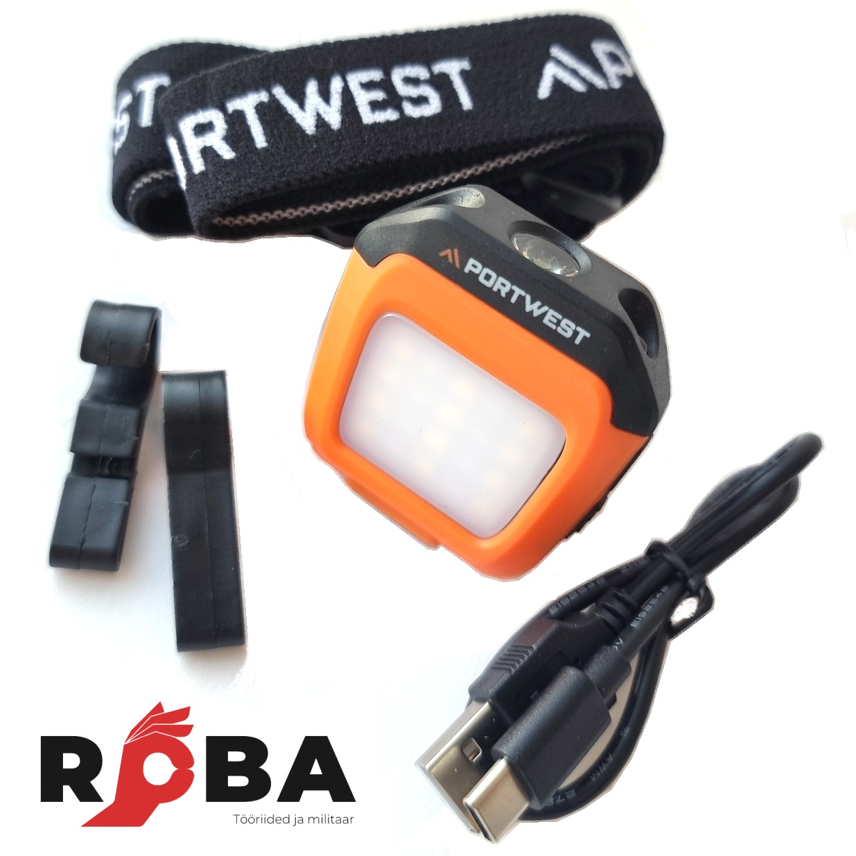 Фонарик налобный PORTWEST PA74 светодиодный с зарядкой от USB PA74 picture#2 Фонарик налобный PORTWEST PA74 светодиодный с зарядкой от USB PA74 picture#2