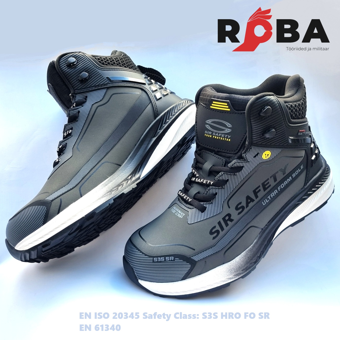 Ankle high safety shoes JOURNEY shoe S3S HRO FO SR, MB3230B MB3230B picture#2 Ankle high safety shoes JOURNEY shoe S3S HRO FO SR, MB3230B MB3230B picture#2
