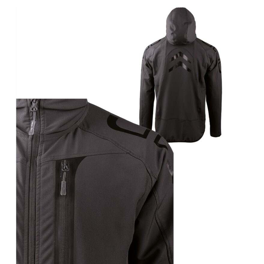 BLACK FLEX-TECH JACKET DYNAMIC FORCE 10338002 picture#1 BLACK FLEX-TECH JACKET DYNAMIC FORCE 10338002 picture#1