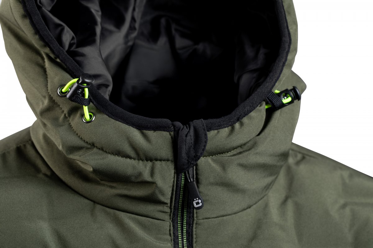 HT5K924 PAUL Insulated Jacket with Hood, Olive Green HT5K924 picture#2 HT5K924 PAUL Insulated Jacket with Hood, Olive Green HT5K924 picture#2